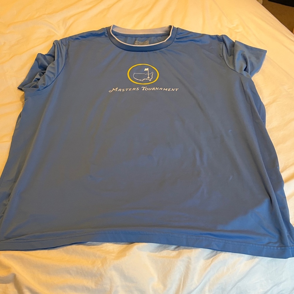 Masters Light Blue Short Sleeve Tee